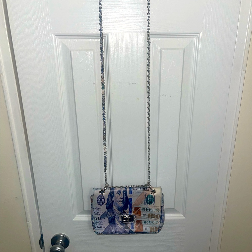 Bam forever purse / clutch $100 dollar bill style